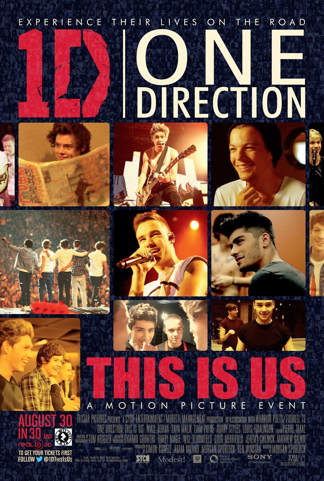 Poster of TriStar Pictures' One Direction: This Is Us (2013)
