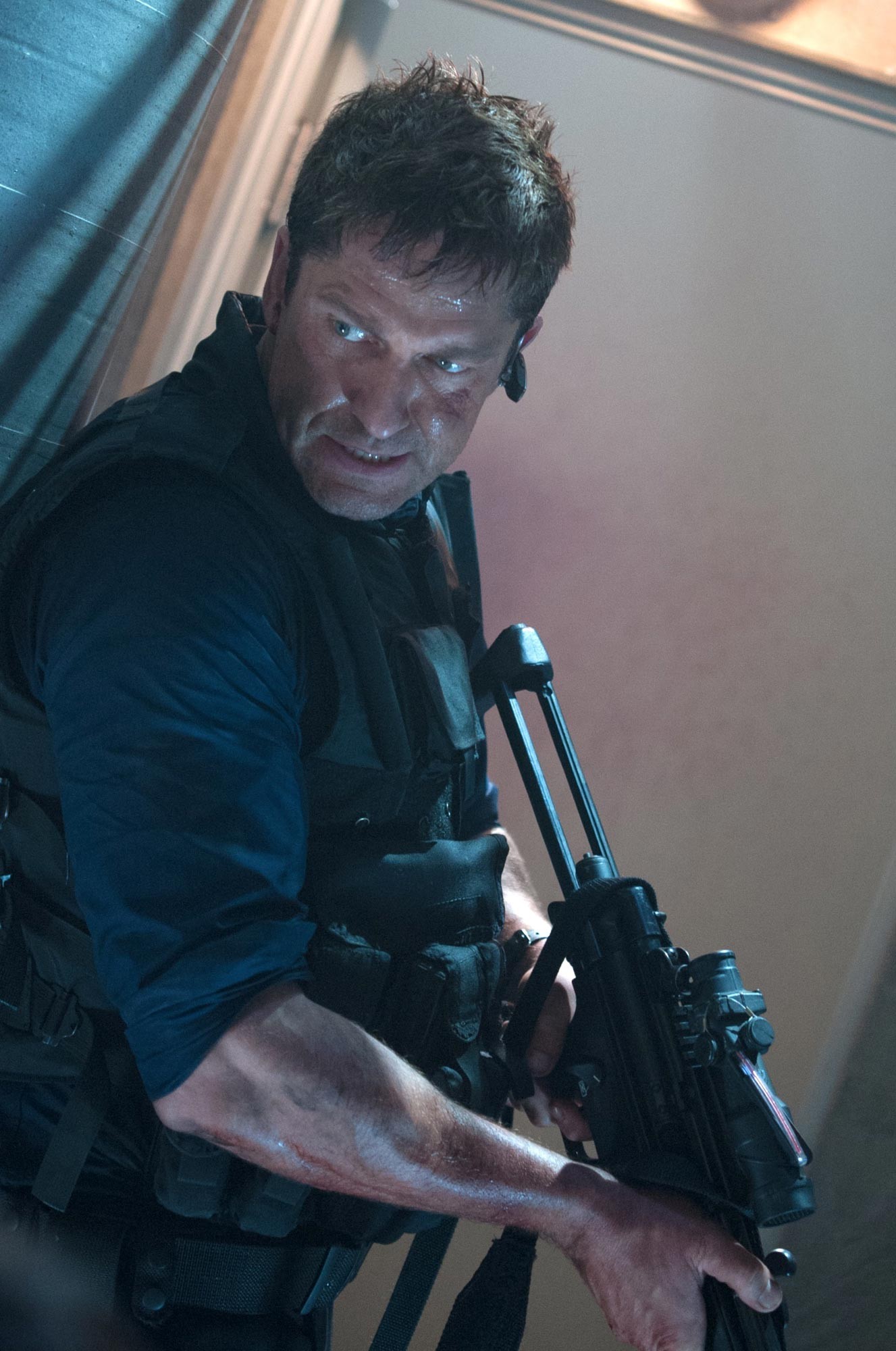 Gerard Butler stars as Mike Banning in FilmDistrict's Olympus Has Fallen (2013)