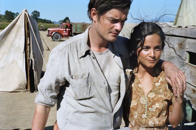 Sam Riley stars as Sal Paradise and Alice Braga stars as Terry in IFC Films' On the Road (2012)