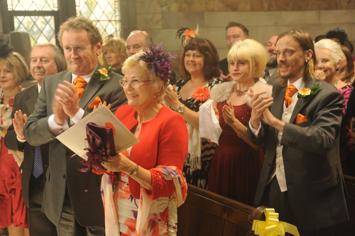 Colm Meaney stars as Roland and Julie Walters stars as Yvonne in The Weinstein Company's One Chance (2014)