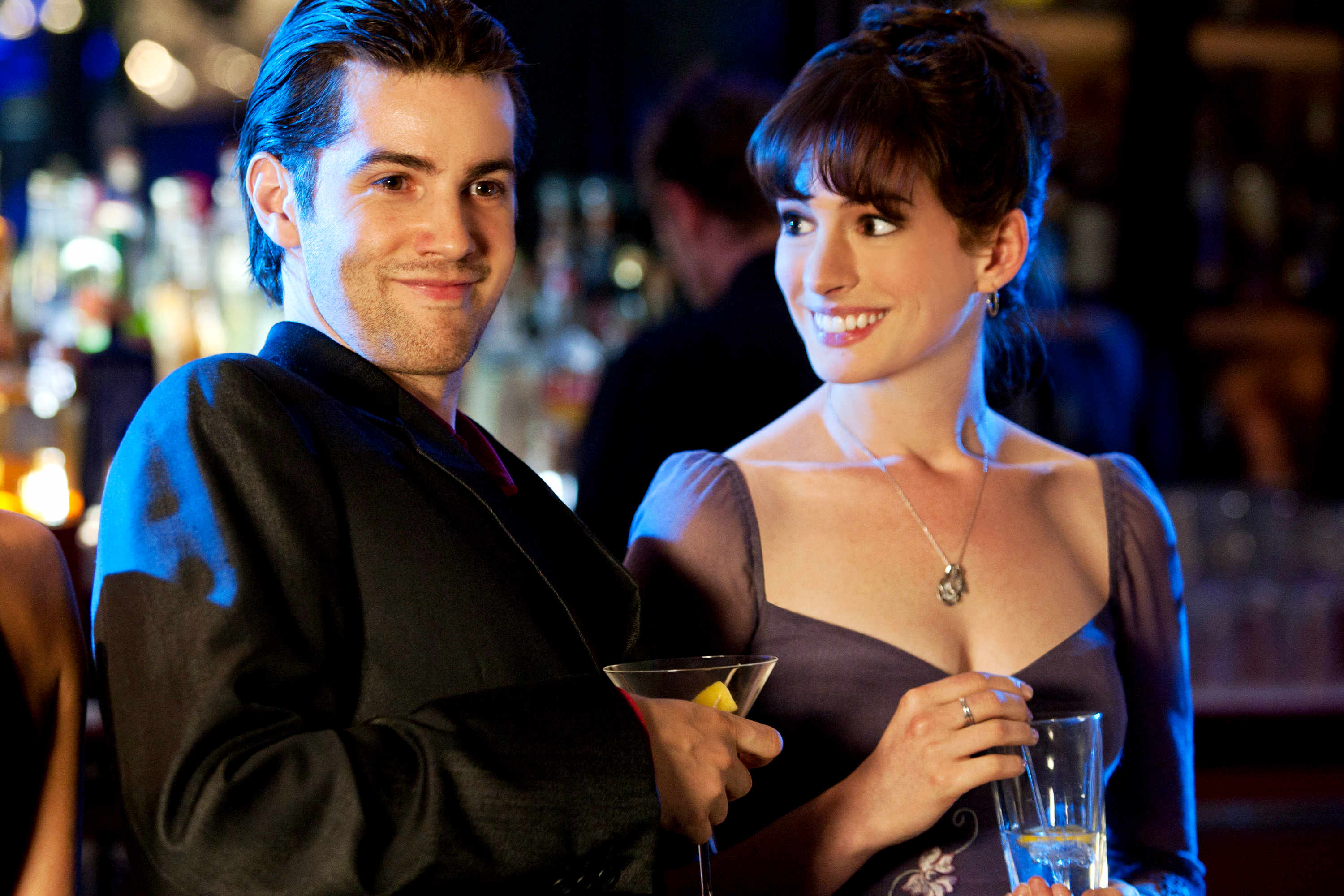 Jim Sturgess stars as Dexter Mayhew and Anne Hathaway stars as Emma Morley in Focus Features' One Day (2011)