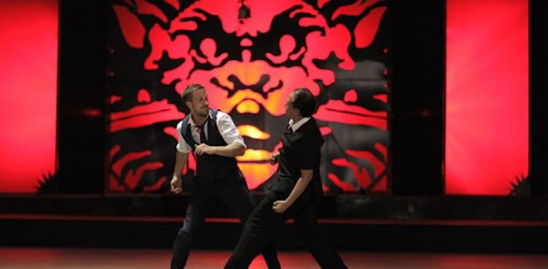 Ryan Gosling stars as Julien and Vithaya Pansringarm stars as Chang in RADiUS-TWC's Only God Forgives (2013)