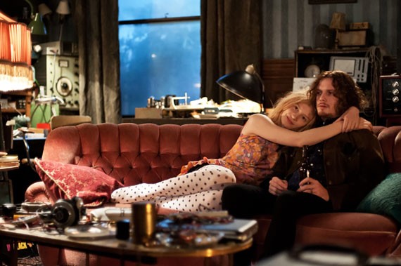 Mia Wasikowska stars as Ava and Anton Yelchin stars as Ian in Sony Pictures Classics' Only Lovers Left Alive (2014)