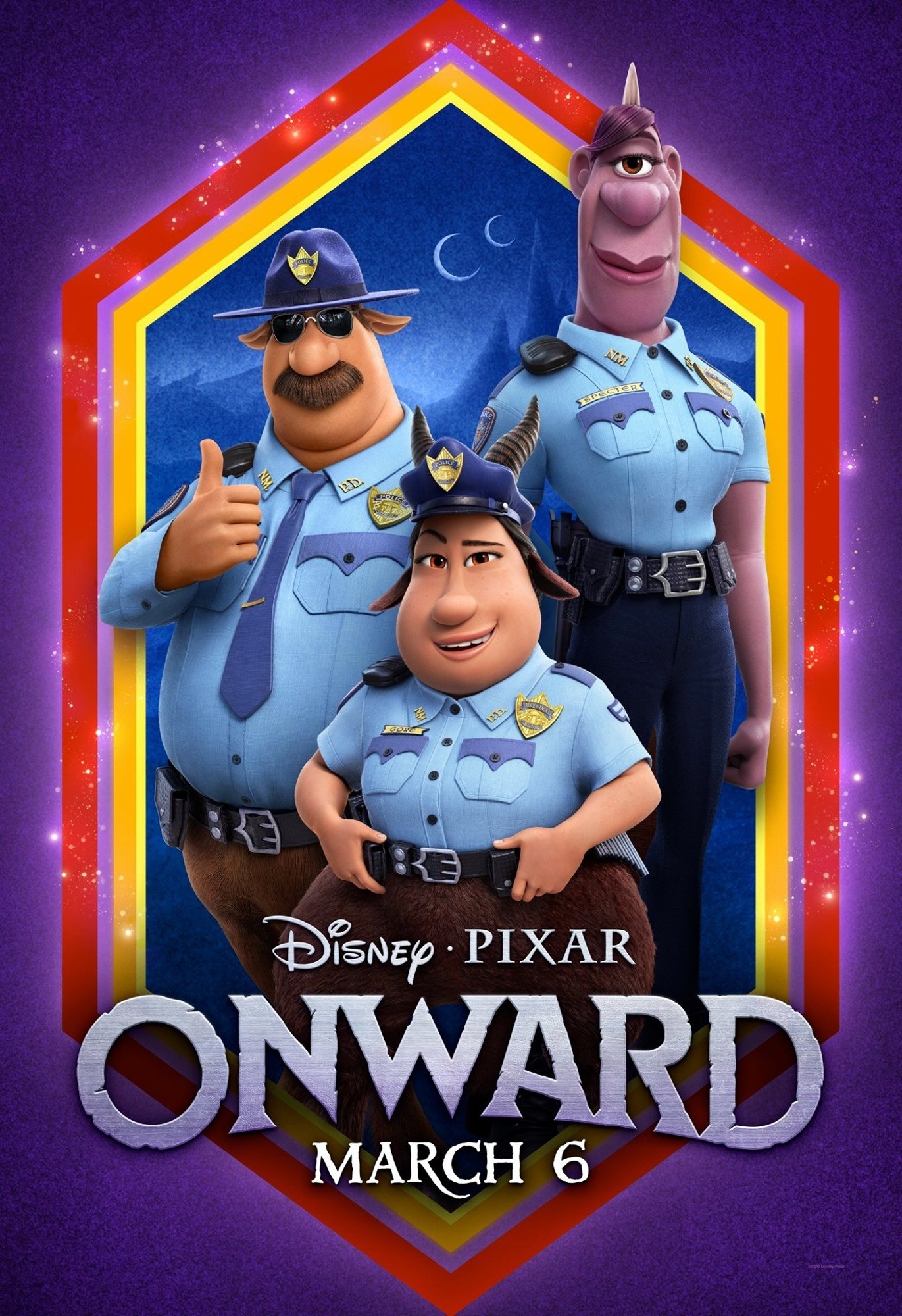 Poster of Walt Disney Pictures' Onward (2020)