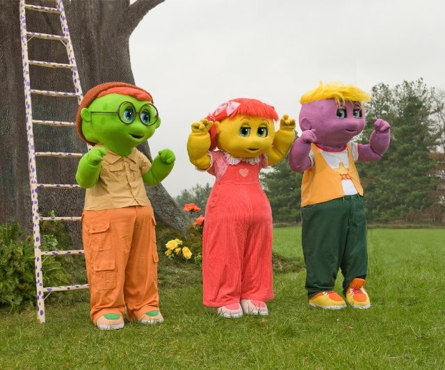 Goobie, Zoozie and Toofie from Viselman Presents, Inc.'s The Oogieloves in the Big Balloon Adventure (2012)