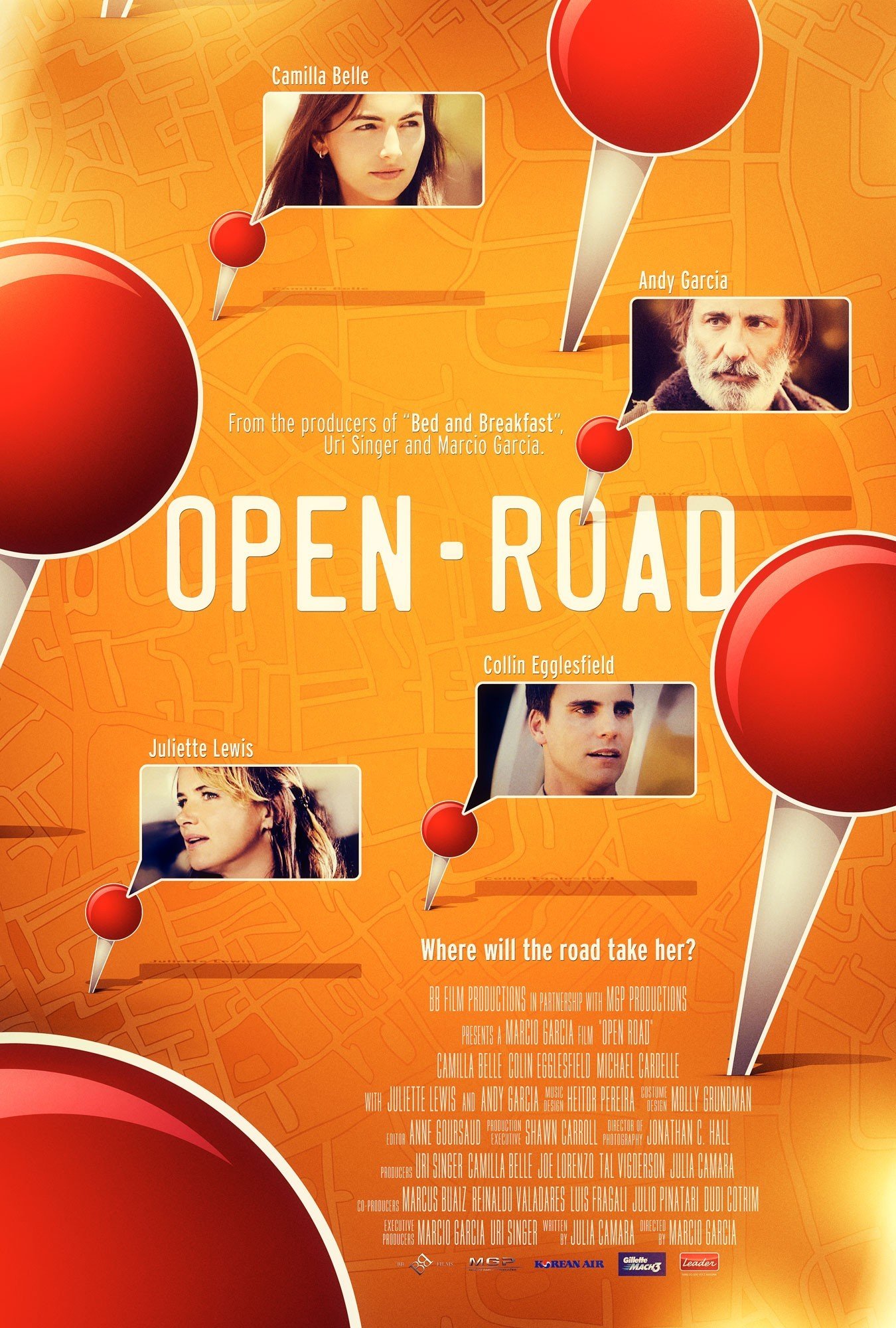 Poster of BB Film Productions' Open Road (2012)