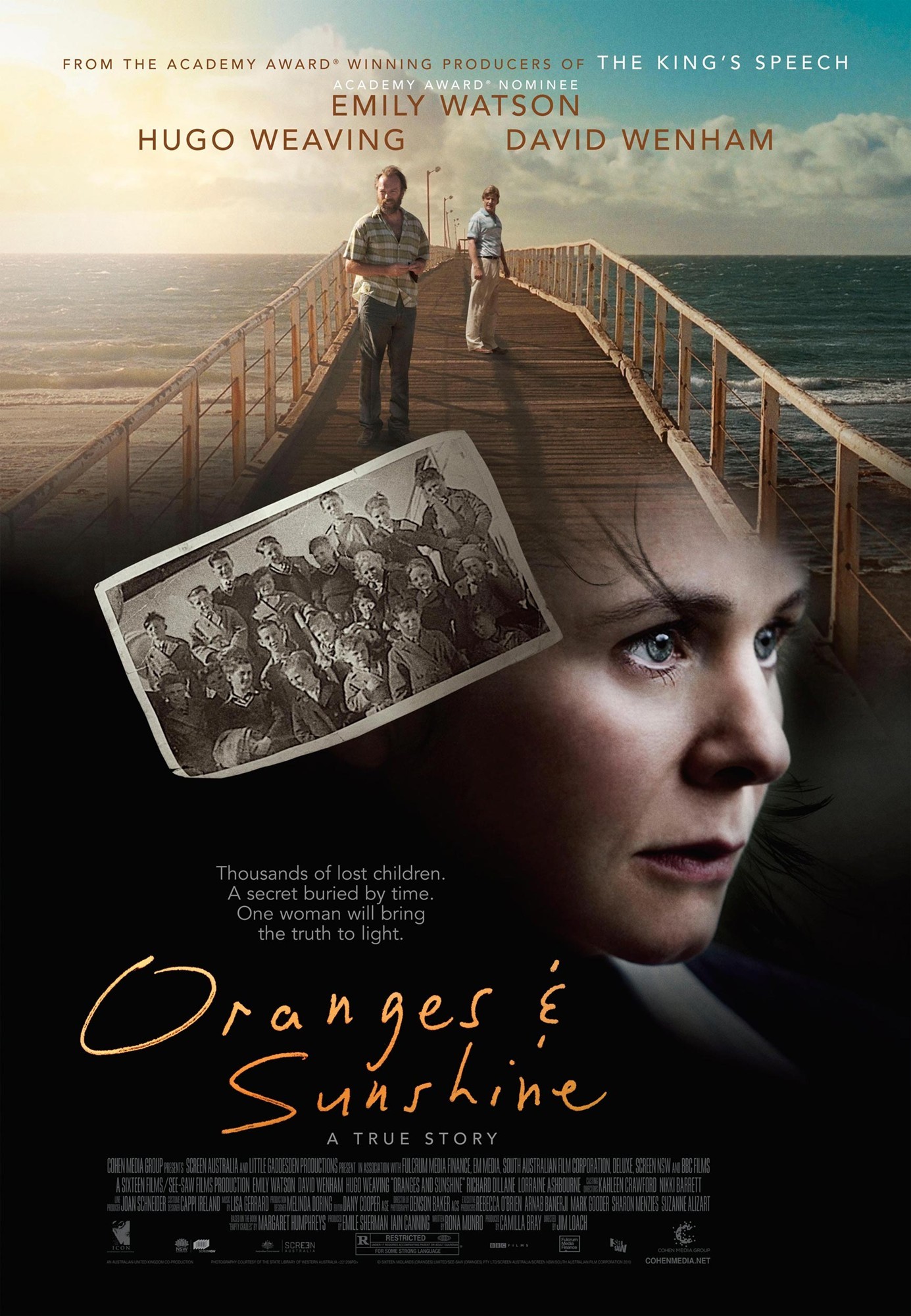 Poster of Cohen Media Group's Oranges and Sunshine (2011)