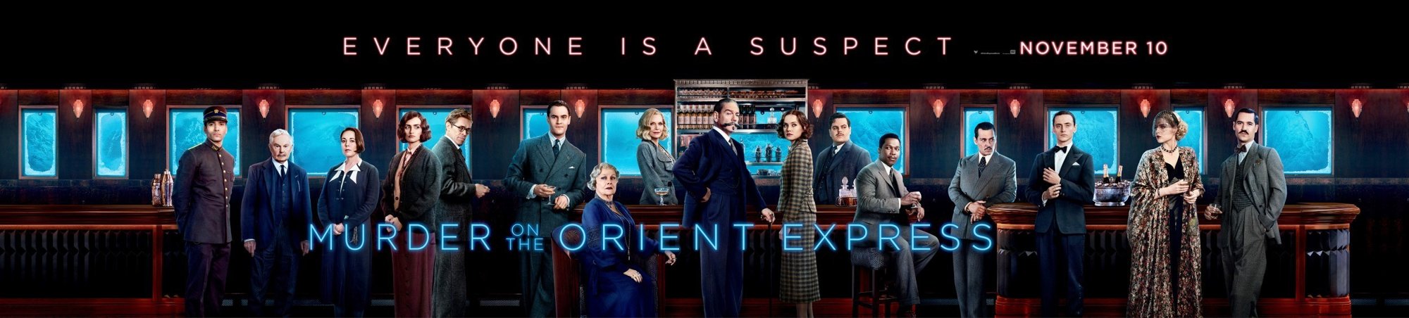 Poster of 20th Century Fox's Murder on the Orient Express (2017)