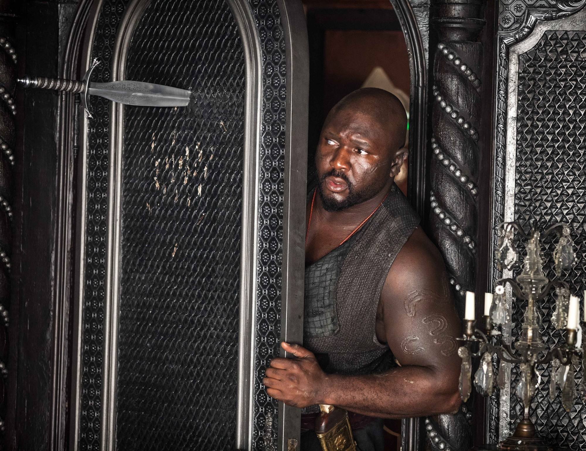 Nonso Anozie stars as Bishop in Warner Bros. Pictures' Pan (2015)