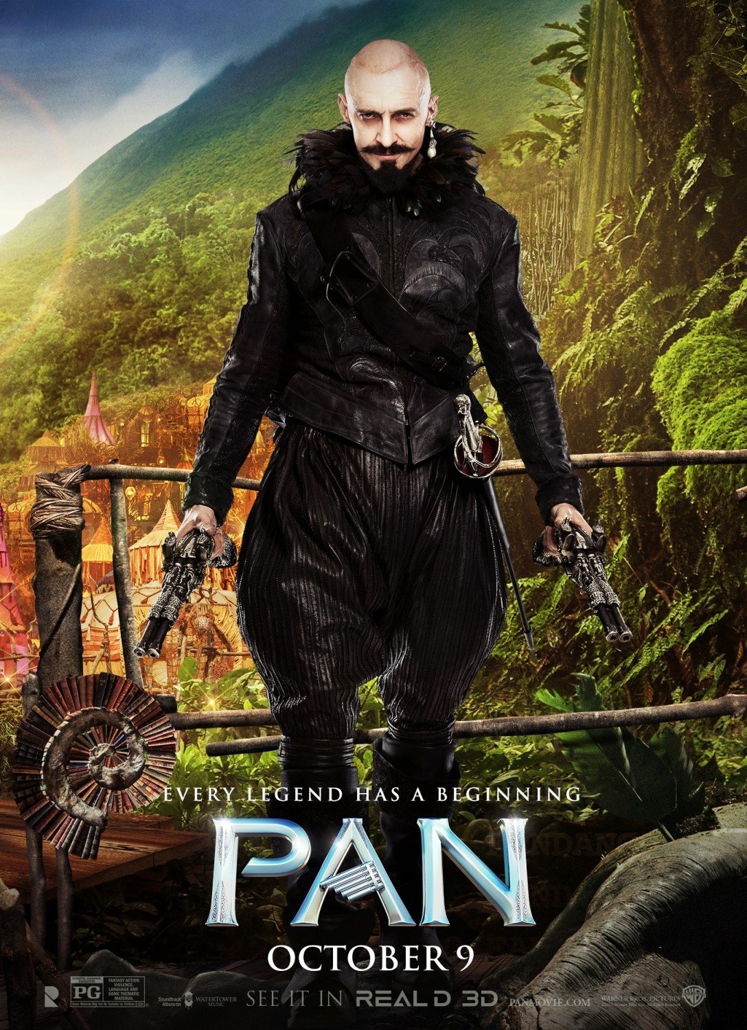 Poster of Warner Bros. Pictures' Pan (2015)