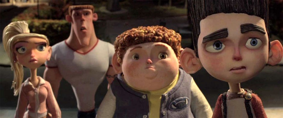Courtney, Mitch, Neil and Norman from Focus Features' ParaNorman (2012)