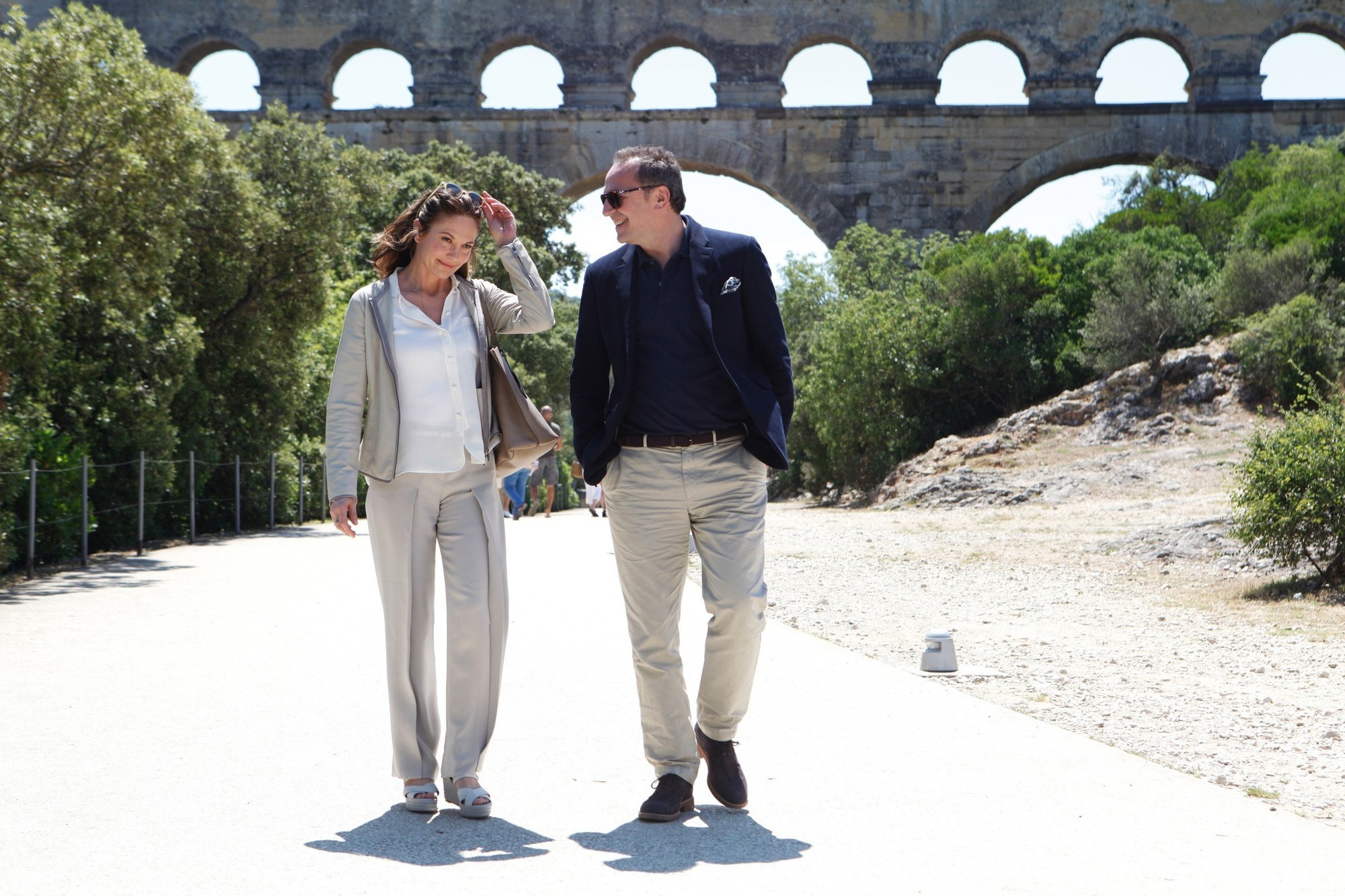 Diane Lane stars as Anne and Arnaud Viard stars as Jacques in Sony Pictures Classics' Paris Can Wait (2017)