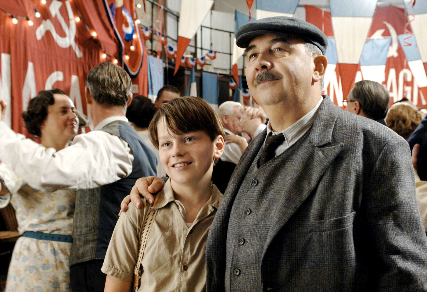 Maxence Perrin stars as Jojo and Gerard Jugnot stars as Pigoil in Sony Pictures Classics' Paris 36 (2009)