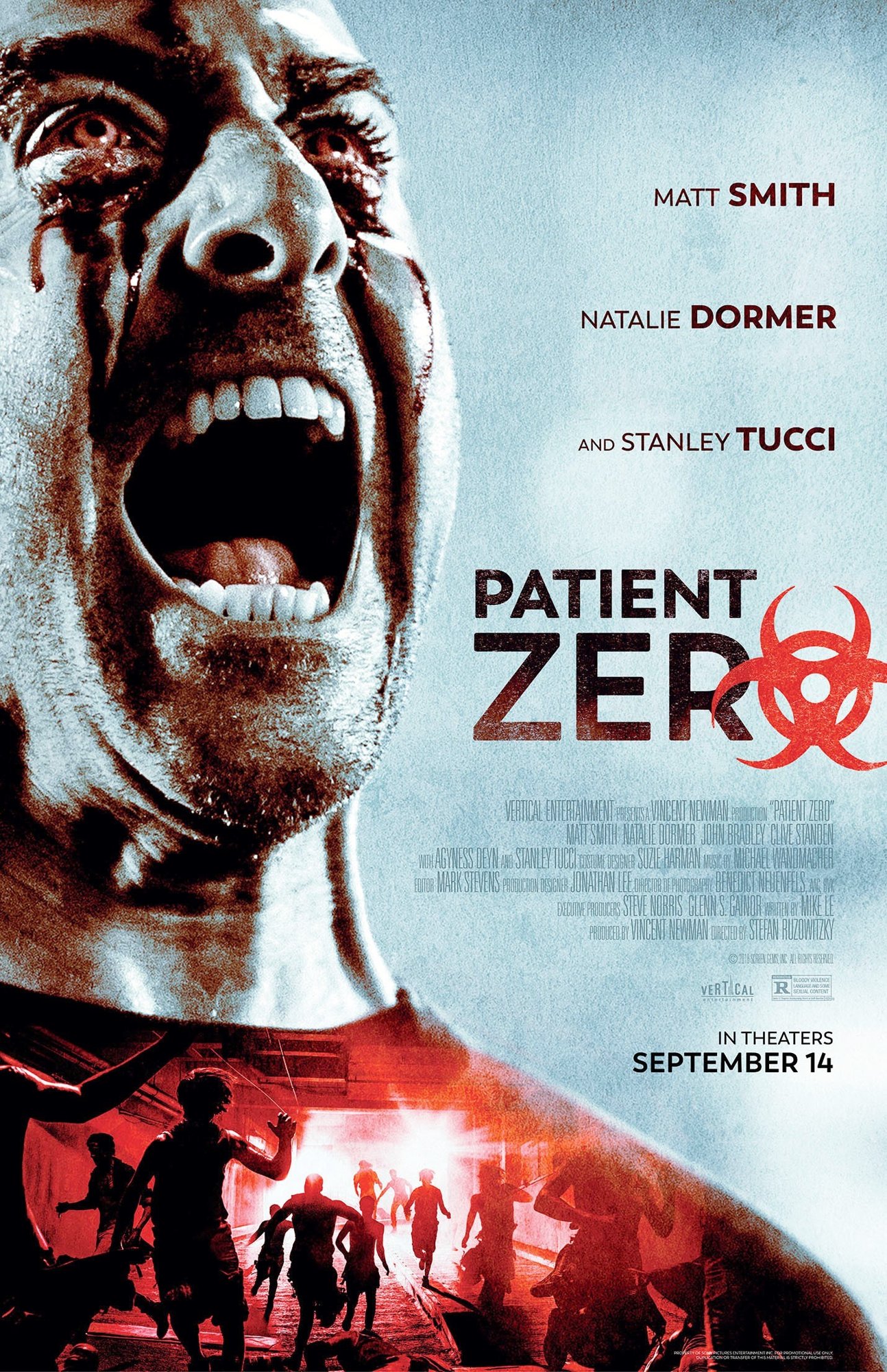 Poster of Columbia Pictures' Patient Zero (2018)