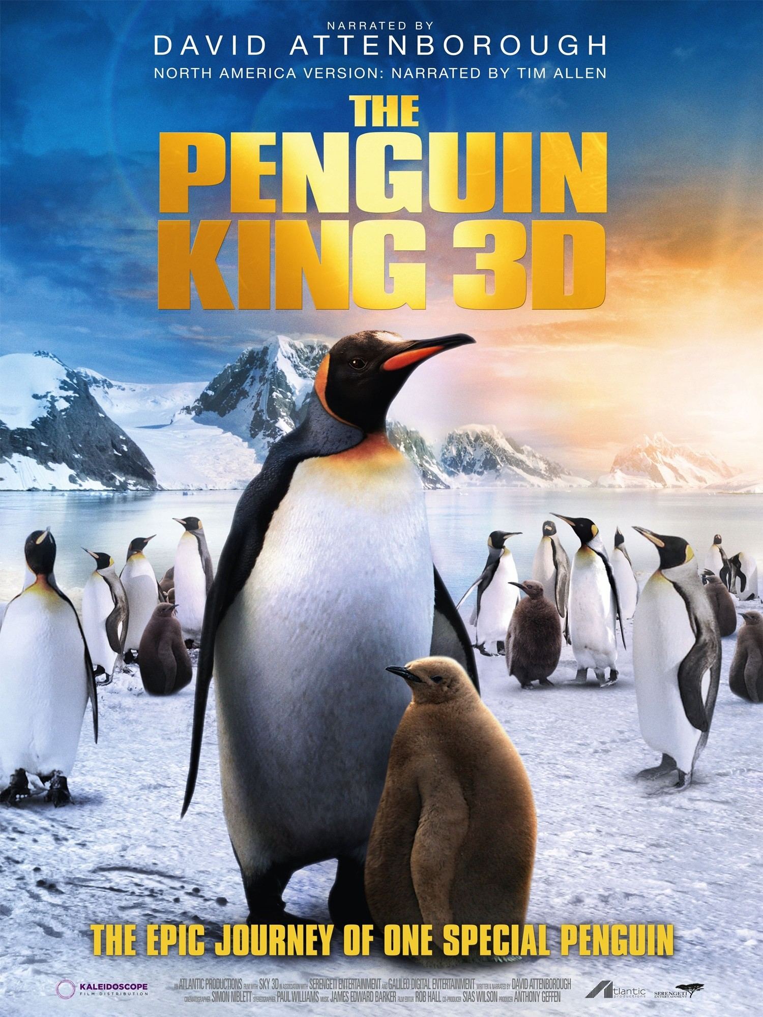 Poster of Cinedigm's Adventures of the Penguin King (2013)