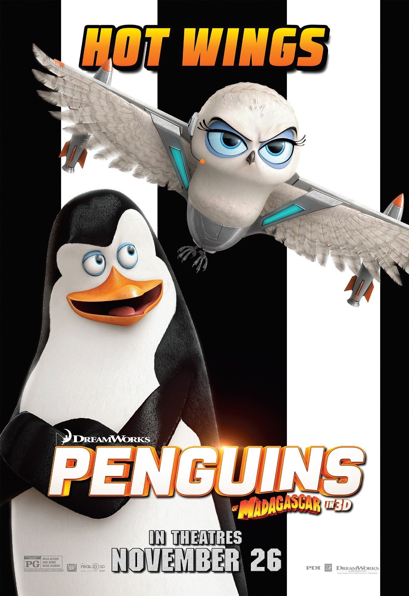 Poster of 20th Century Fox's Penguins of Madagascar (2014)