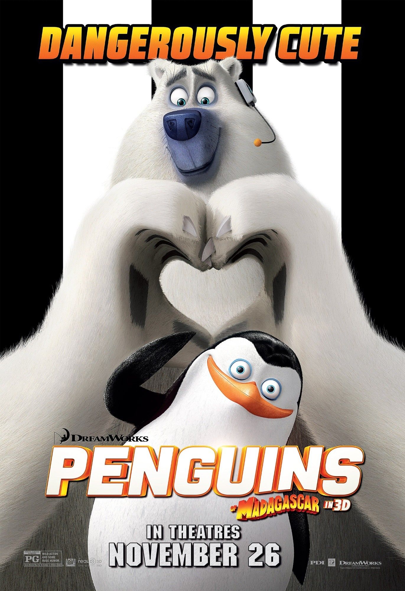 Poster of 20th Century Fox's Penguins of Madagascar (2014)