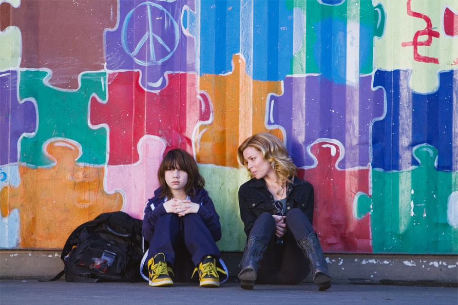 Michael Hall D'Addario stars as Josh and Elizabeth Banks stars as Frankie in DreamWorks Pictures' People Like Us (2012)