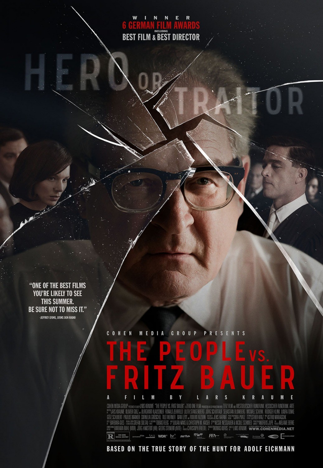 Poster of Cohen Media Group's The People vs. Fritz Bauer (2016)