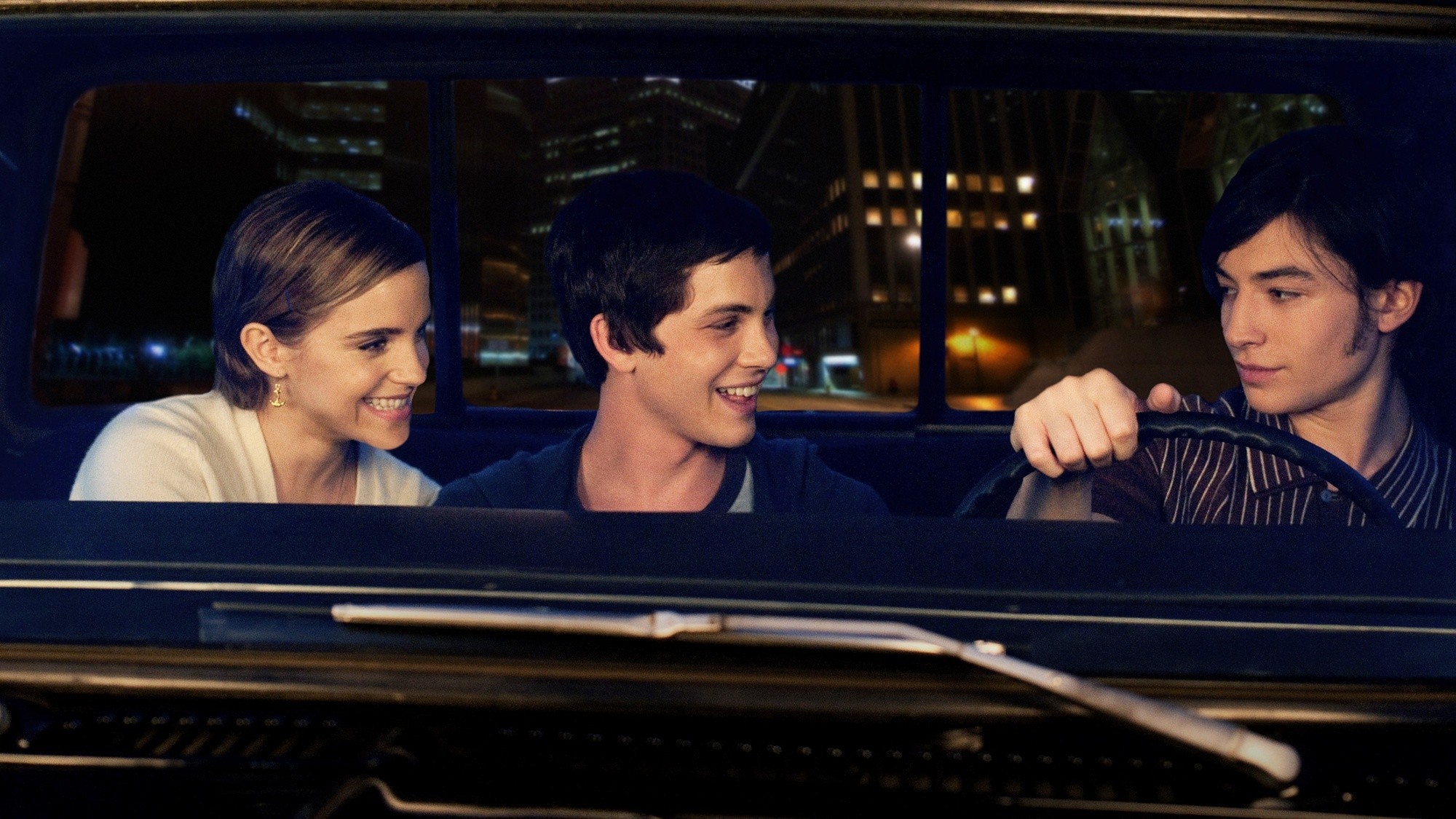 Emma Watson, Logan Lerman and Ezra Miller in Summit Entertainment's The Perks of Being a Wallflower (2012)