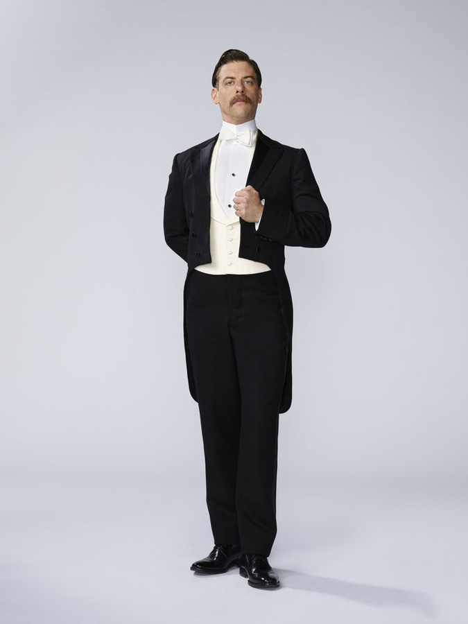 Christian Borle stars as Mr. Darling in NBC's Peter Pan Live (2014)