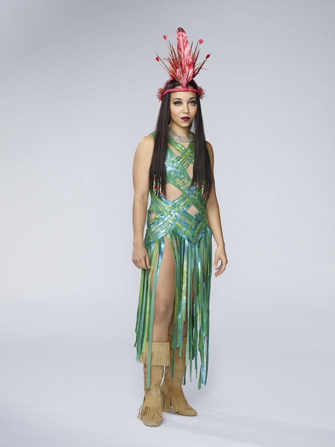 Alanna Saunders stars as Tigerlilly in NBC's Peter Pan Live (2014)