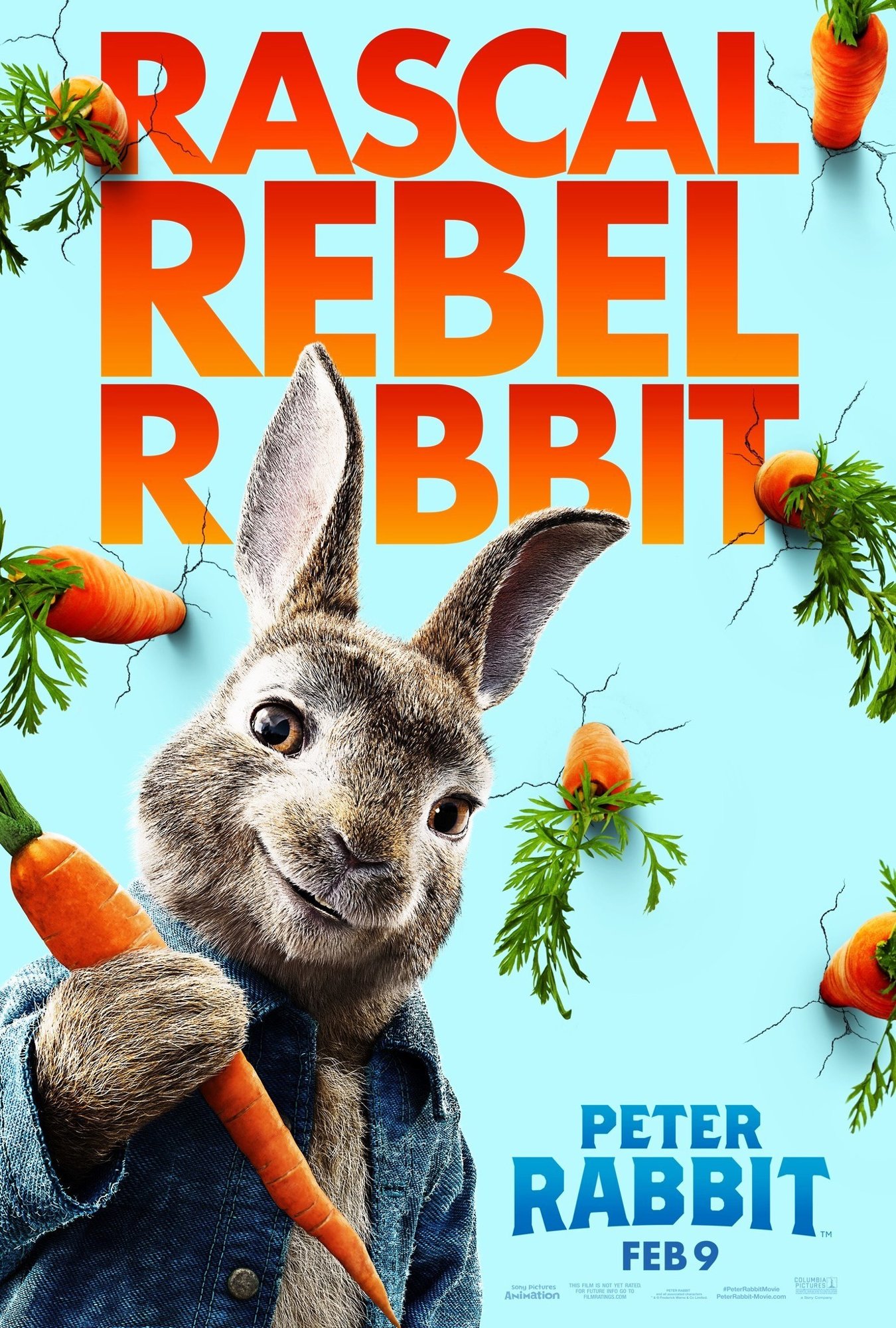 Poster of Columbia Pictures' Peter Rabbit (2018)