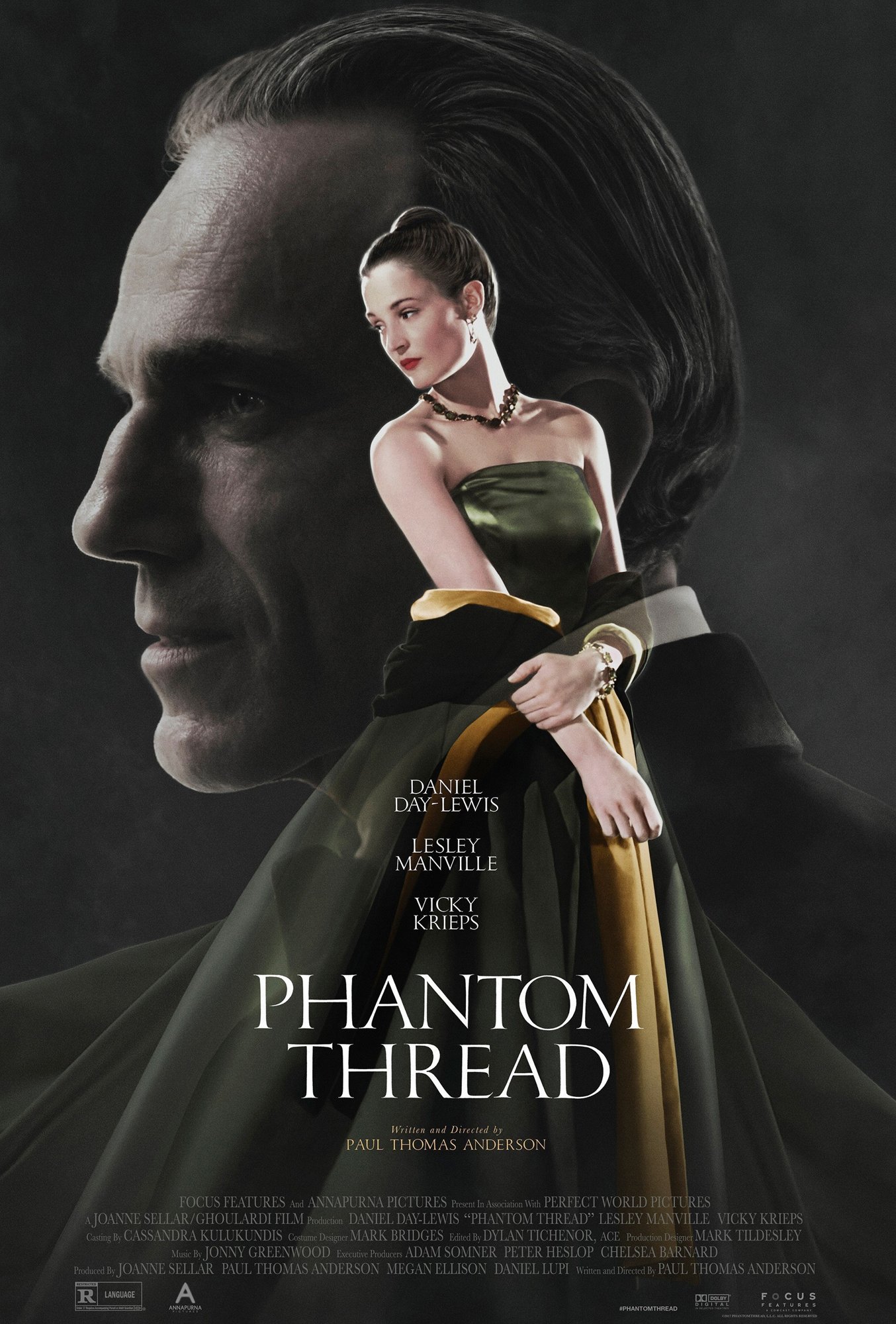 Phantom Thread (2017) Pictures, Trailer, Reviews, News, DVD and Soundtrack