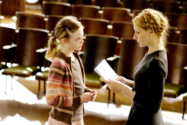 Elle Fanning stars as Phoebe and Patricia Clarkson stars as Miss Dodger in ThinkFilm's Phoebe in Wonderland (2009)