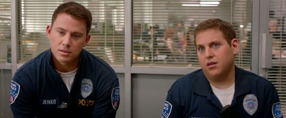 Channing Tatum stars as Jenko and Jonah Hill stars as Schmidt in Columbia Pictures' 21 Jump Street (2012)