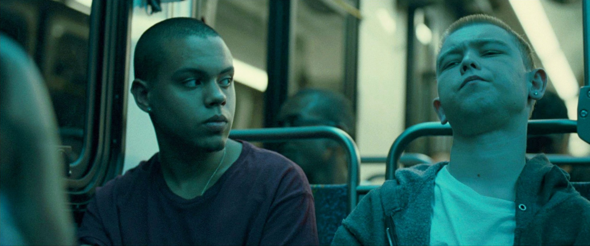 Evan Ross stars as Dre and Jonathan Michael Trautmann stars as Kevin in ARC Entertainment's 96 Minutes (2012)