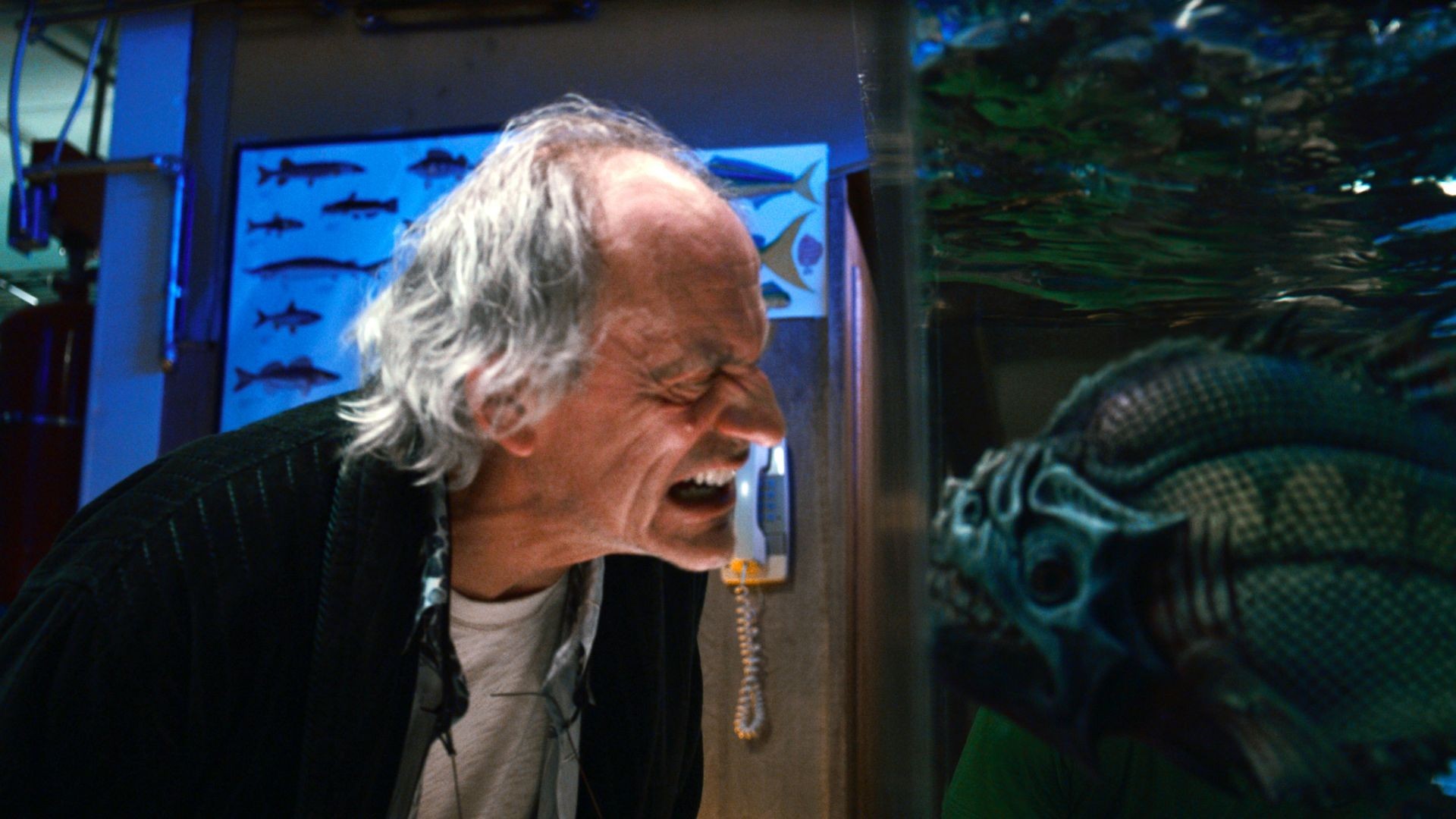 Christopher Lloyd stars as Mr. Goodman in Dimension Films' Piranha 3DD (2012)