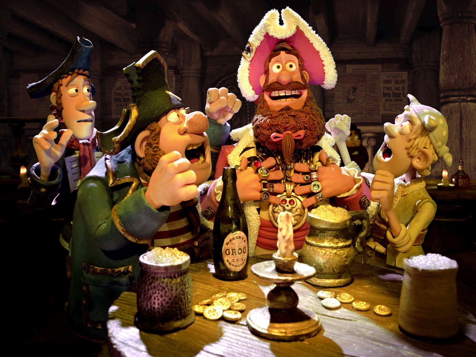 A scene from Columbia Pictures' The Pirates! Band of Misfits (2012)
