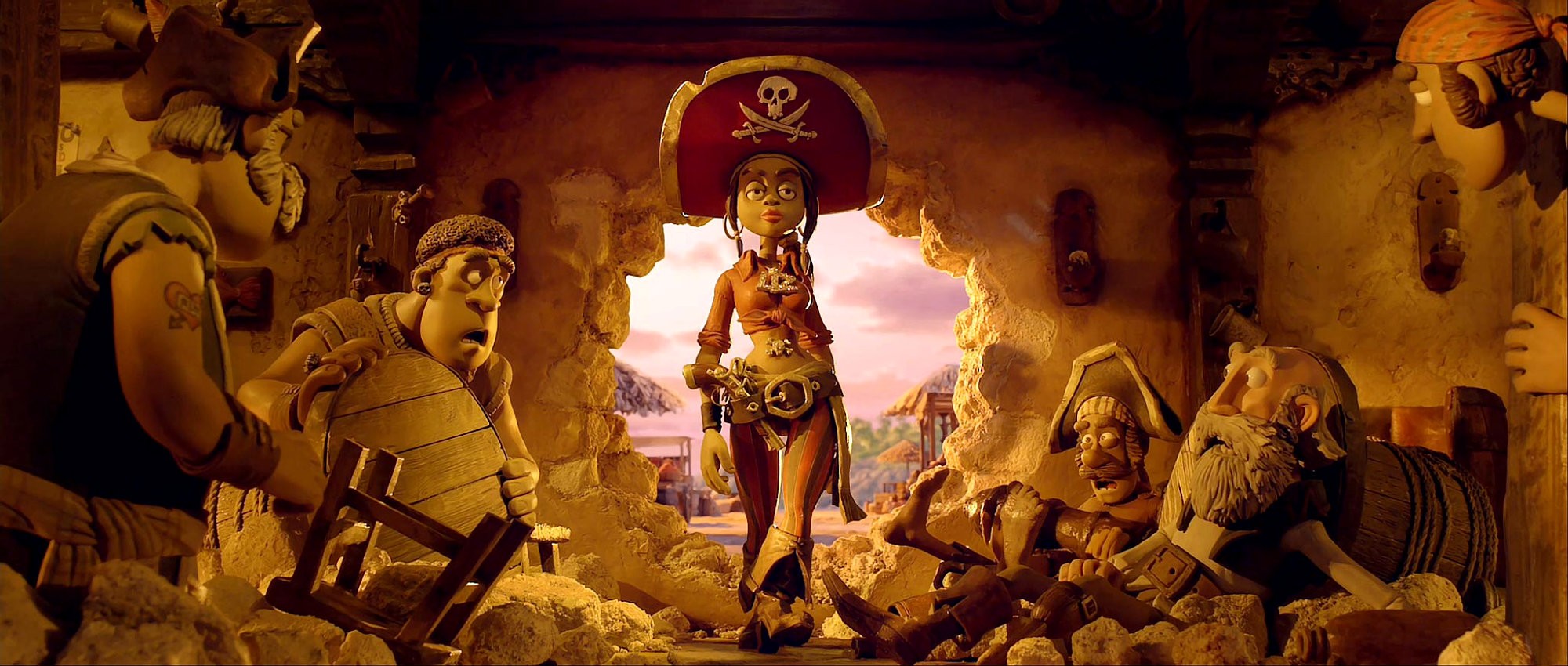 A scene from Columbia Pictures' The Pirates! Band of Misfits (2012)