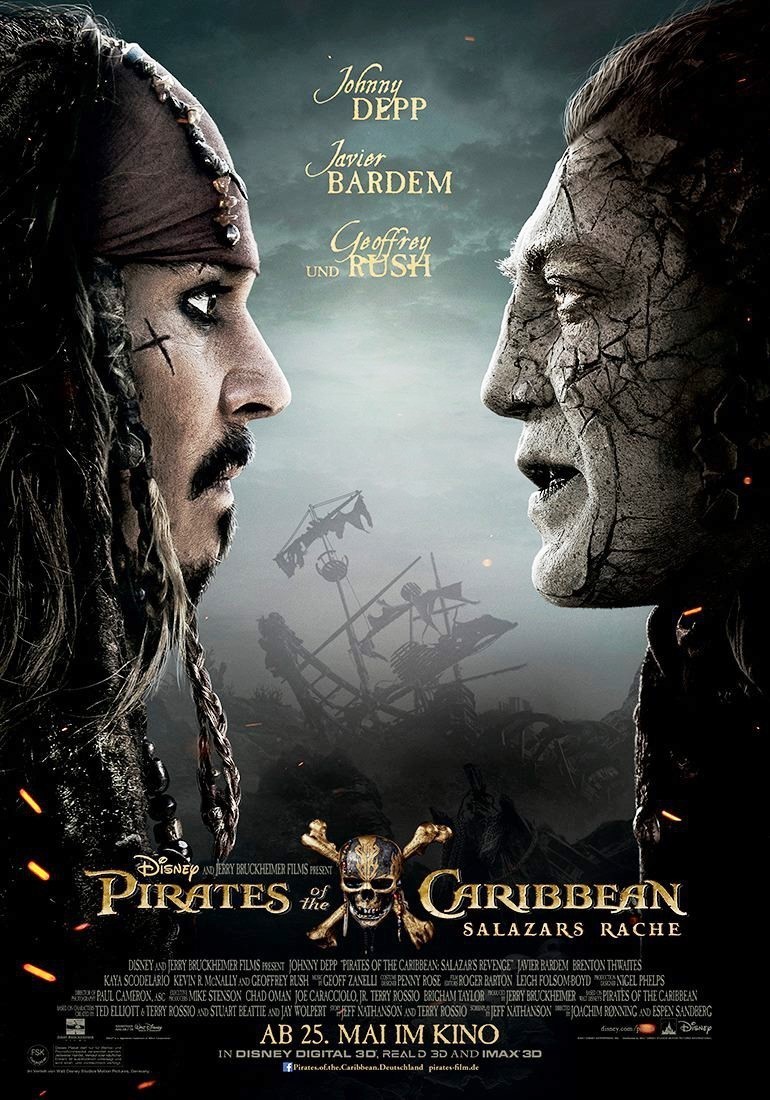 Poster of Walt Disney Pictures' Pirates of the Caribbean: Dead Men Tell No Tales (2017)