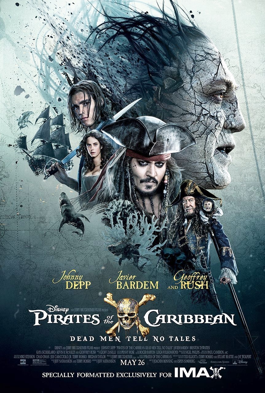 Poster of Walt Disney Pictures' Pirates of the Caribbean: Dead Men Tell No Tales (2017)