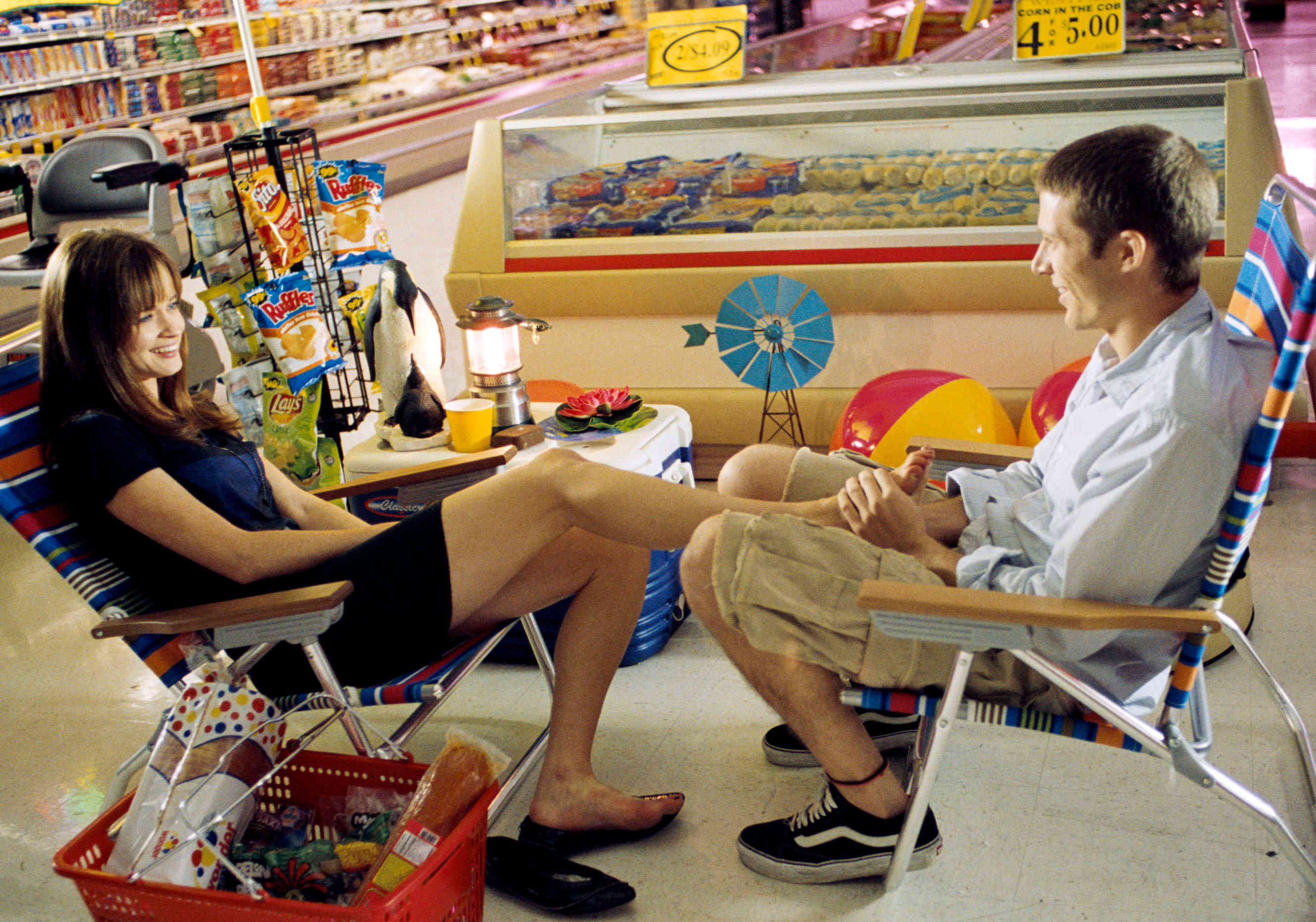 Alexis Bledel stars as Ryden Malby and Zach Gilford stars as Adam in Fox Searchlight Pictures' Post Grad (2009). Photo credit by Suzanne Tenner.