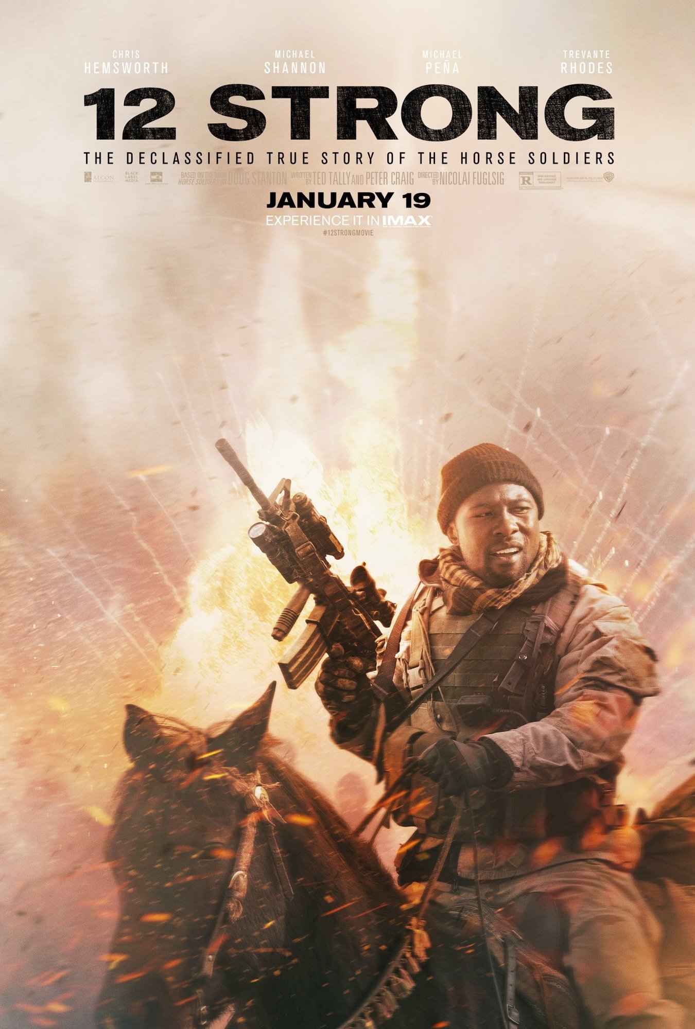 Poster of Warner Bros. Pictures' 12 Strong (2018)