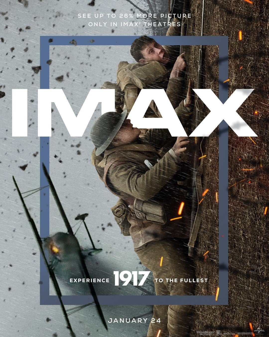 Poster of Universal Pictures' 1917 (2019)