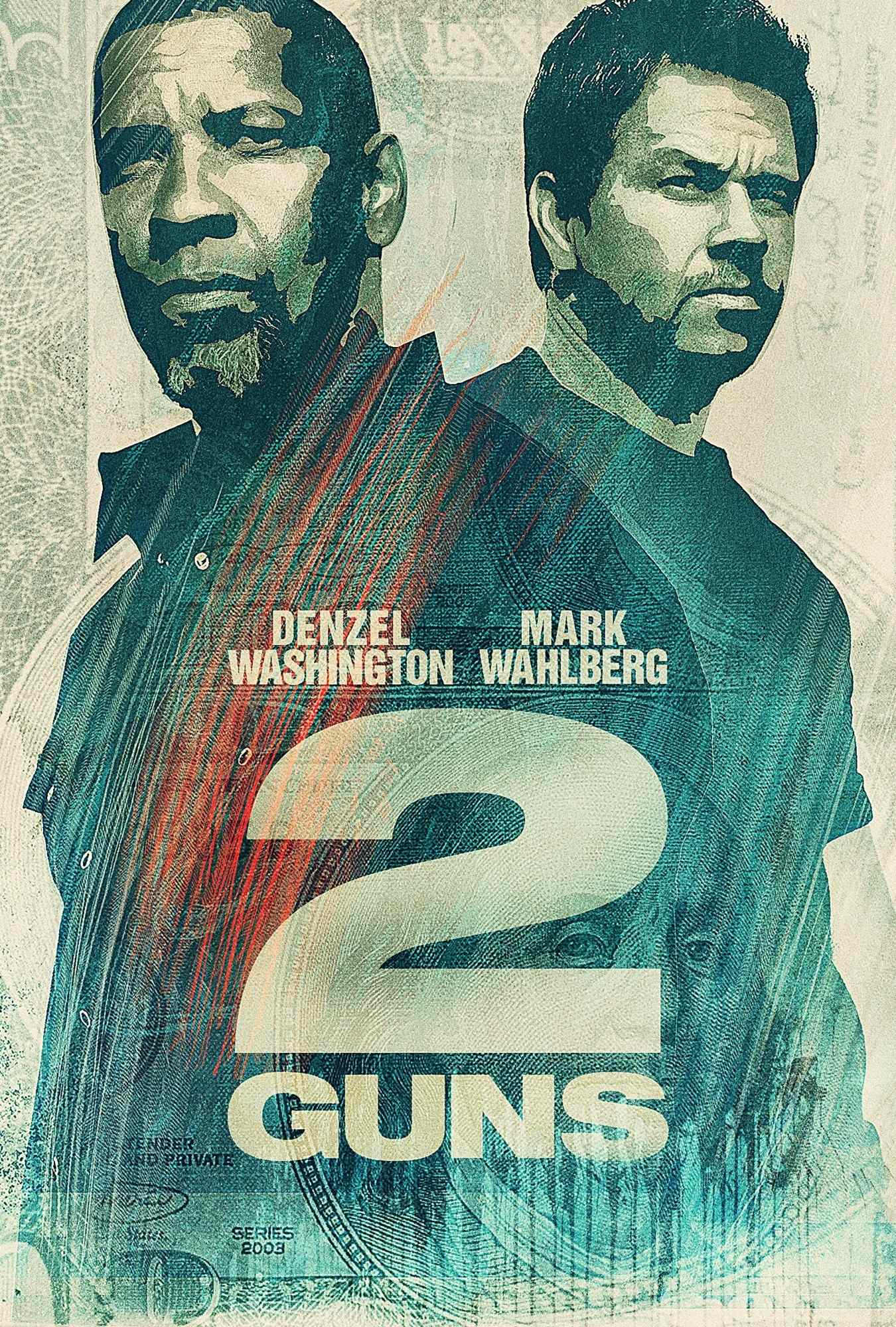 Poster of Universal Pictures' 2 Guns (2013)
