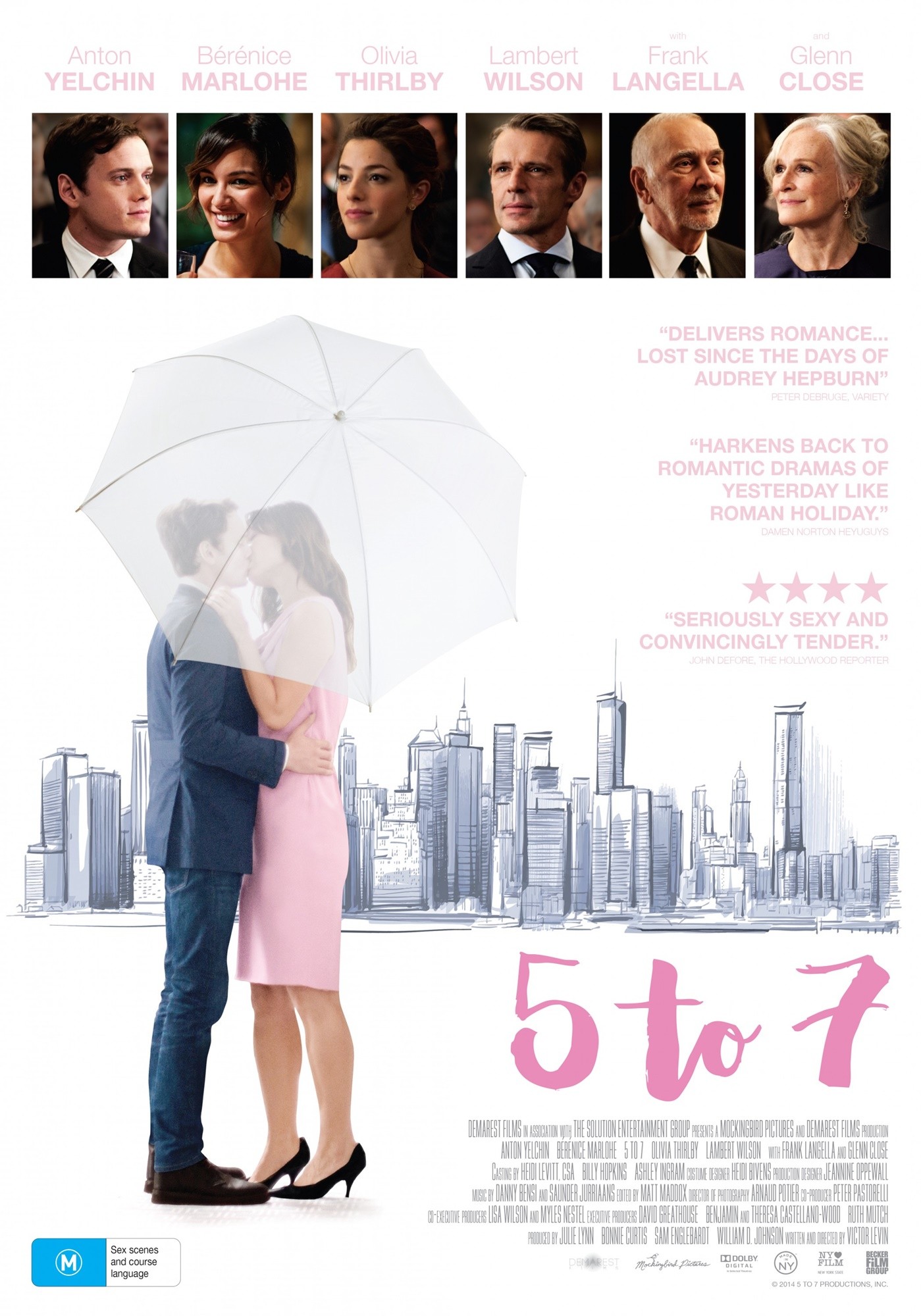 Poster of IFC Films' 5 to 7 (2015)