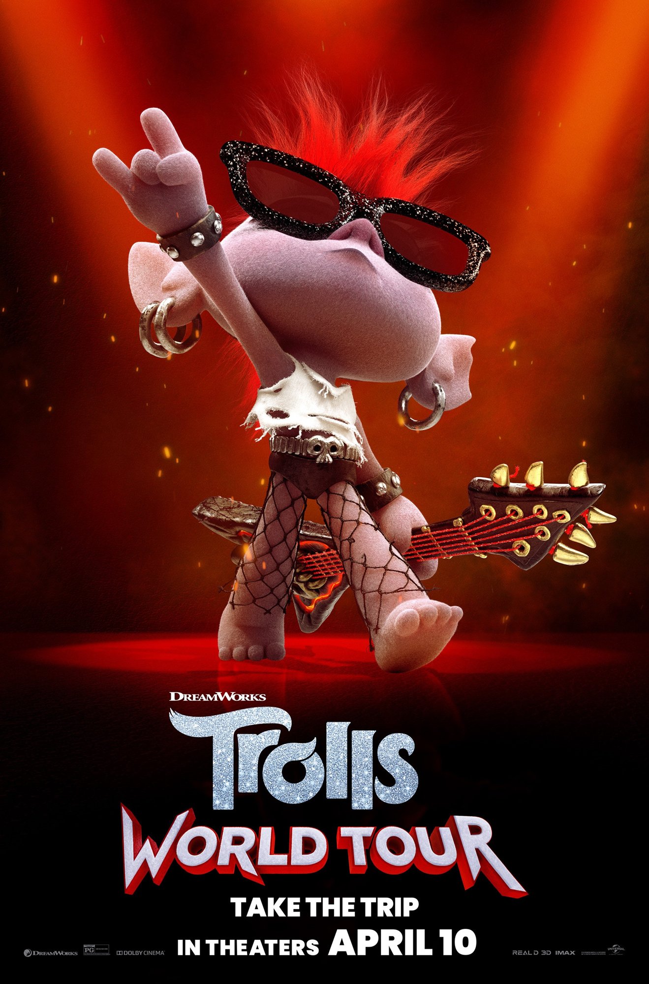 Poster of Universal Pictures' Trolls World Tour (2020)