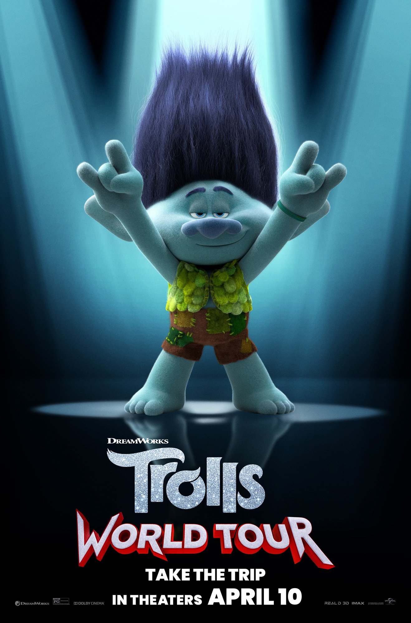 Poster of Universal Pictures' Trolls World Tour (2020)