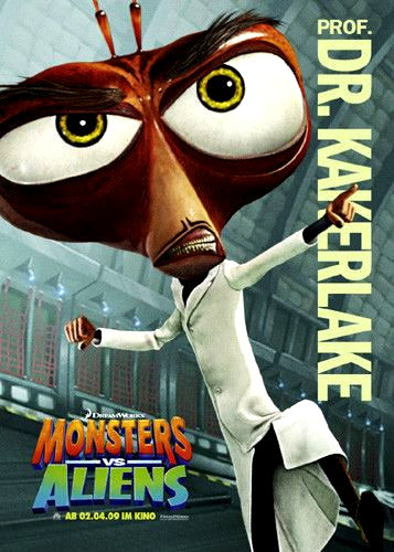 Poster of Monsters vs. Aliens (2009)