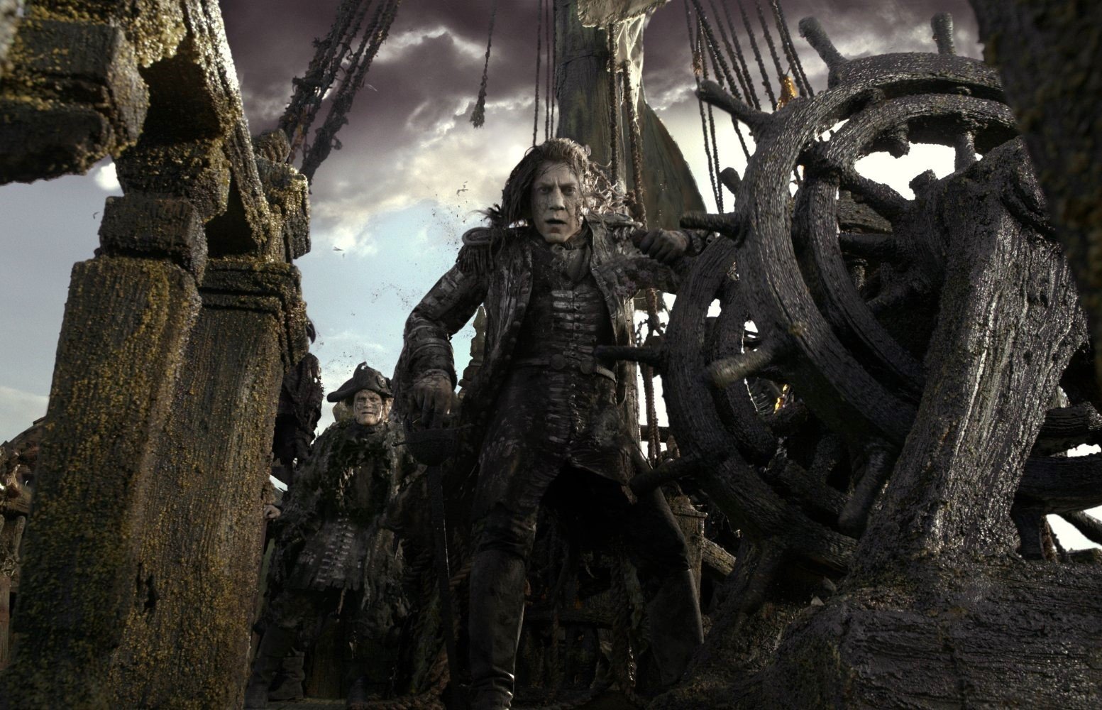 Javier Bardem stars as Captain Salazar in Walt Disney Pictures' Pirates of the Caribbean: Dead Men Tell No Tales (2017)