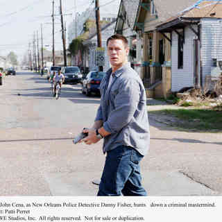 John Cena stars as Det. Danny Fisher in Fox Atomic's 12 Rounds (2009). Photo credit by Patti Perret.