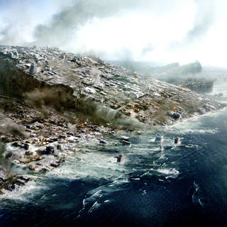 A scene from Columbia Pictures' 2012 (2009)