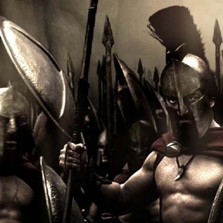 Gerard Butler as King Leonidas in Warner Bros. Pictures' 300 (2007)