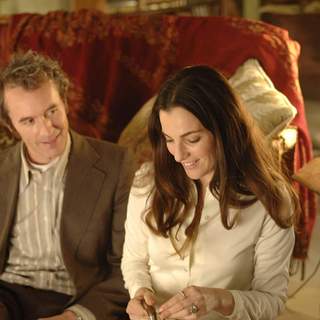 Stephen Dillane as Jakob and Ayelet Zurer as Michaela in Samuel Goldwyn Films' Fugitive Pieces (2008)