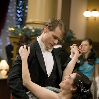 Sam Heughan stars as Ashton Prince of Castlebury and Katie McGrath stars as Jules Daly in Hallmark Channel's A Princess for Christmas (2011)